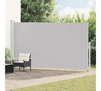 vidaXL Auvent latéral rétractable de patio 200x500 cm Gris