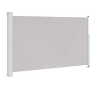 vidaXL Auvent Latéral Rétractable de Patio Ecran de Jardin Ecran d'Intimité Terrasse Balcon Extérieur Résistance aux UV 180x300 cm Gris