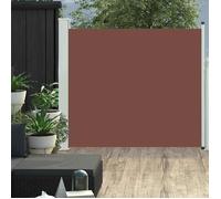 vidaXL Auvent Latéral Rétractable de Patio Store Latéral Brise-vue Abri Soleil Jardin Terrasse Balcon Exterieur Résistant 48375