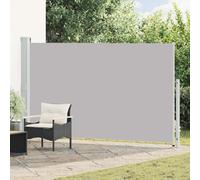 vidaXL Auvent latéral rétractable - Gris 180x300 cm