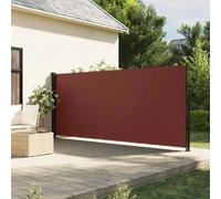 vidaXL Auvent latéral rétractable - Marron 180x300 cm