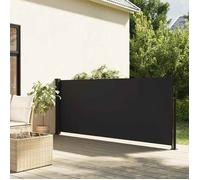 vidaXL Auvent latéral rétractable noir 117x300 cm 4004279