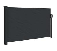 vidaXL Store latéral extensible noir 120x500 cm