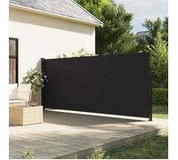 vidaXL Auvent latéral rétractable noir 180x300 cm 4004339
