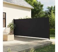 vidaXL Store latéral extensible noir 160x300 cm