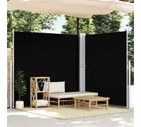 vidaXL Store latéral extensible noir 200x600 cm