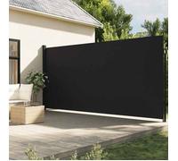 vidaXL Store latéral extensible – Noir 220 x 600 cm