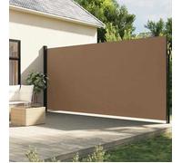 vidaXL Auvent latéral rétractable taupe 200x600 cm 4004559