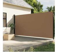 vidaXL Marquise latérale extensible Taupe 220x300 cm