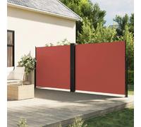 VidaXL Auvent latéral terre cuite 160x1200 cm