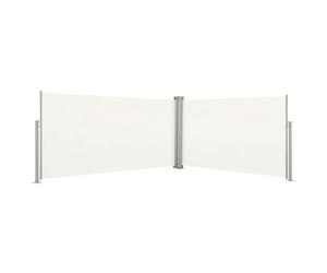 Vidaxl Auvent Manuel Rétractable 350 Cm Orange Et Marron Marron