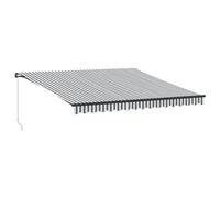 vidaXL Store manuel anthracite & blanc 400x350 cm