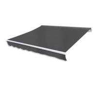 vidaXL, store à bras motorisé, 600 cm, anthracite