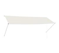 vidaXL Store rétractable 350×150 cm Crème