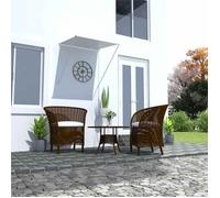 vidaXL Auvent Rétractable Auvent de Fenêtre Auvent de Terrasse Auvent de Balcon Auvent de Jardin Auvent d'Extérieur 100x150 145892