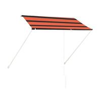 vidaXL Auvent Rétractable Store de Terrasse Auvent de Balcon Jardin Extérieur Résistant aux UV Ombrage des Fenêtres 250x150 145896
