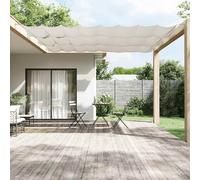 vidaXL Auvent vertical Blanc 140x800 cm Tissu oxford