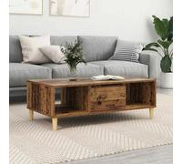 vidaXL avec stockage avec porte Vieux bois 103,5 x 60 x 35 cm Bois d'ingénierie