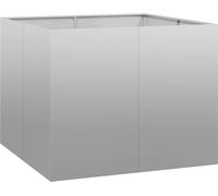 vidaXL Jardinière 100x100x80 cm Acier galvanisé