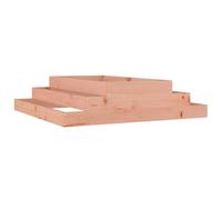 vidaXL Bac à plantes 110x110x27 cm bois massif douglas