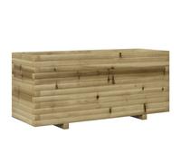 vidaXL Bac à plantes 110x40x49,5 cm Bois de pin imprégné