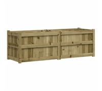 vidaXL Bac à plantes 150x50x50 cm Bois de pin imprégné