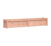 vidaXL Bac à plantes 180x31x31 cm bois massif douglas