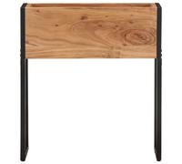 vidaXL Bac à plantes 60x20x68 cm bois massif acacia