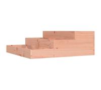 vidaXL Bac à plantes 78x78x27 cm bois massif douglas