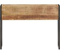 vidaXL Bac à plantes 90x20x68 cm Bois de manguier rugueux