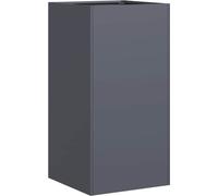 vidaXL Jardinière 40x40x80 cm Acier laminé à froid Anthracite