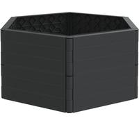 vidaXL Jardinière Anthracite PP