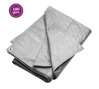 vidaXL Bâche 2x3 m PEHD 180 g/m² Gris