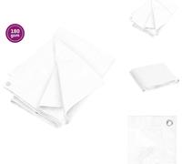 vidaXL Bâche 180 g/m² 4x6 m blanc HDPE - Bâches