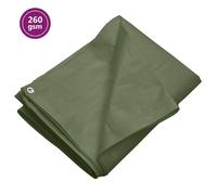 vidaXL Bâche 260 g/m² 3 x 5 m PEHD Vert