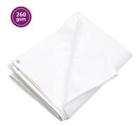 vidaXL Bâche 3x6 m PEHD Blanche