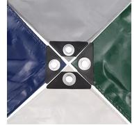 vidaXL Bâche 650 g / m² 3 x 3 m Bleu