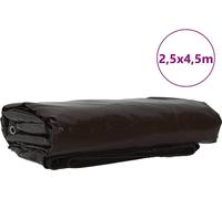 vidaXL Bâche 650g / m² Marron 2,5 x 4,5 m Canvas avec revêtement PVC