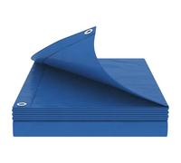 vidaXL Bâche avec ?illets Bleu 2 x 3 m 180 gsm PE