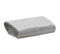 vidaXL Bâche Couverture de toit œillets métalliques résistante aux UV Gris 1x2,5 m 650 g/m²