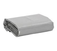 vidaXL Bâche de protection PVC Gris 4x8 m 650 g/m² résistante aux UV