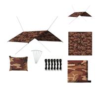 vidaXL - Bâche de camouflage pour l'extérieur, 4x4 mètres - Parasols et protections solaires
