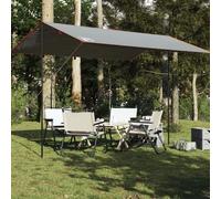 Vidaxl Bâche De Camping Gris Et Orange 400x294 Cm Imperméable