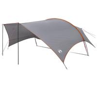 vidaXL Bâche de camping imperméable, grise et orange, 695 x 580 x 200 cm