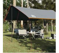 vidaXL Bâche de Camping, Toile de Tente, Bâche de Protection, Bâche de Tente, Toile d'Abri Randonnée, Orange 460x305x210 cm 94687