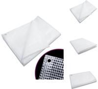 vidaXL Bâche de couverture Leno 140 g/m² 8x10 m Blanc - Bâches