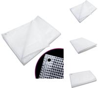 vidaXL Bâche de couverture Leno 140 g/m² 8x12 m Blanc - Bâches