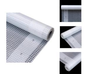 vidaXL Bâche de couverture Leno Blanc 3 x 20 m 260 g/m² - Bâches