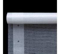 vidaXL Bâche de couverture Leno Blanc 4 x 15 m 260 g/m