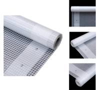 vidaXL Bâche de couverture Leno Blanc 4 x 20 m 260 g/m² - Bâches